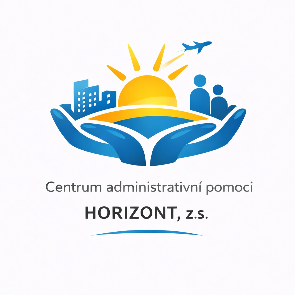 Logo Centrum administrativní pomoci HORIZONT, z.s.